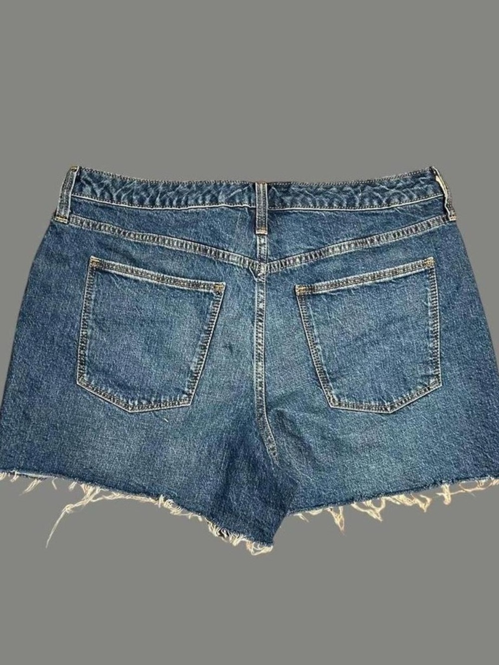 Universal Thread 14/32 distressed denim cut off cotton stretch jean shorts - Picture 5 of 9
